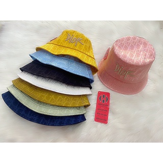 Nón Bucket THÊU DIOR CAO CẤP Thời Trang Nam Nữ
