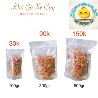 KHÔ GÀ XÉ CAY THƠM NGON