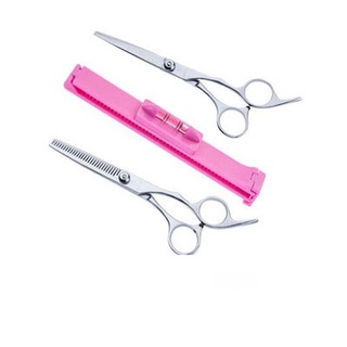 Kéo cắt và tỉa tóc 6inch Cao cấp (Trắng)