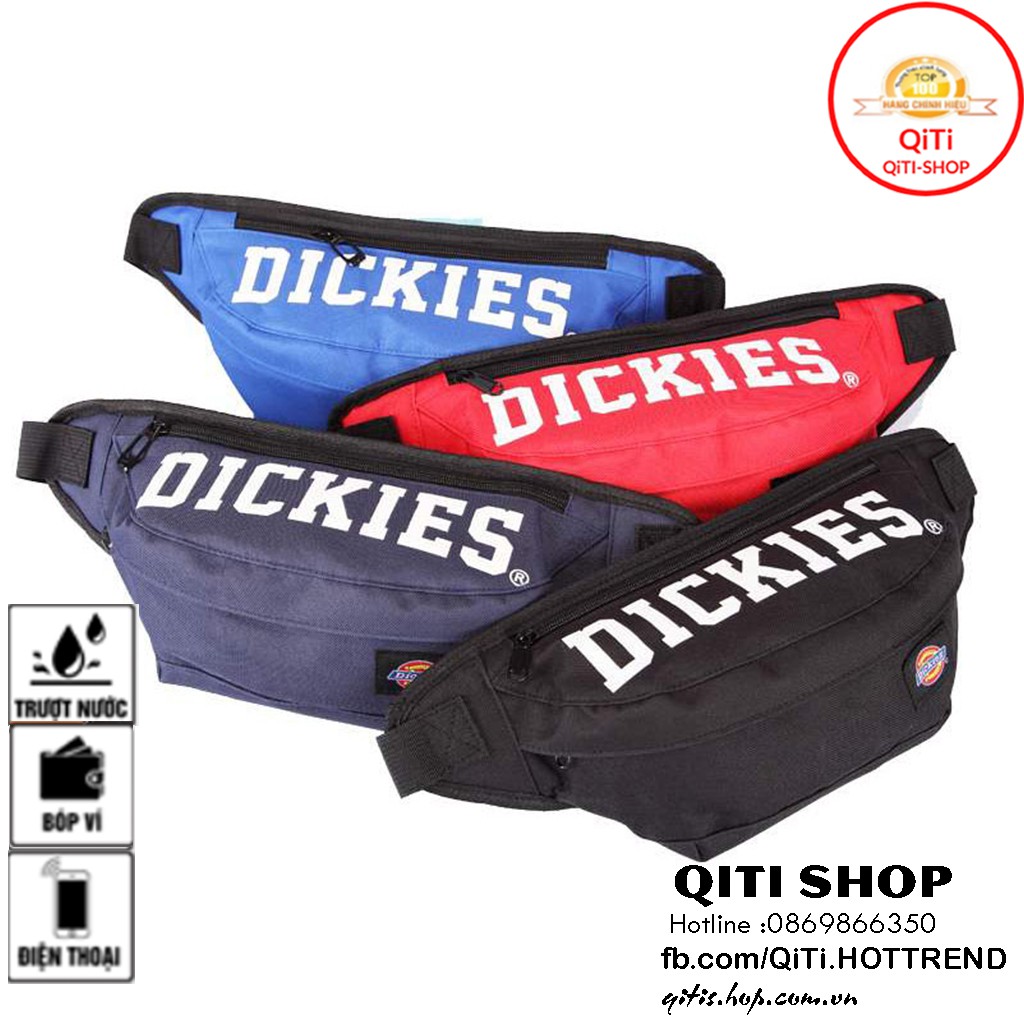 Túi đeo chéo nam & nữ Canvas ⚡Dickies version 3⚡Túi bao tử chéo thời trang cao cấp | WebRaoVat - webraovat.net.vn