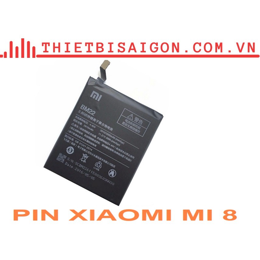 PIN XIAOMI MI 8