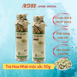 Trà hoa nhài mộc sắc cao cấp lọ 30g của Siêu Thị Thiên Nhiên
