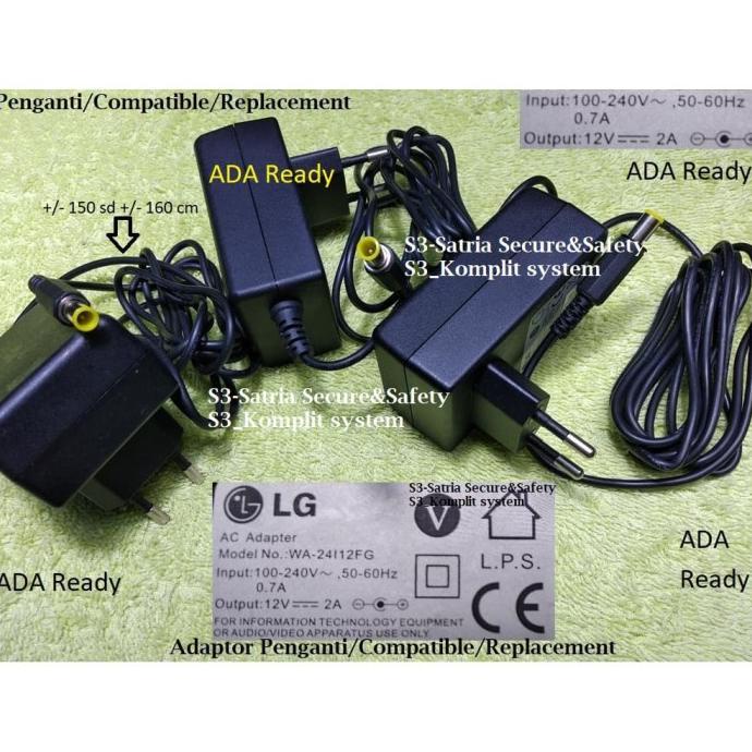 Bộ Chuyển Đổi Dc 12V 2A Cho TV LG | BigBuy360 - bigbuy360.vn