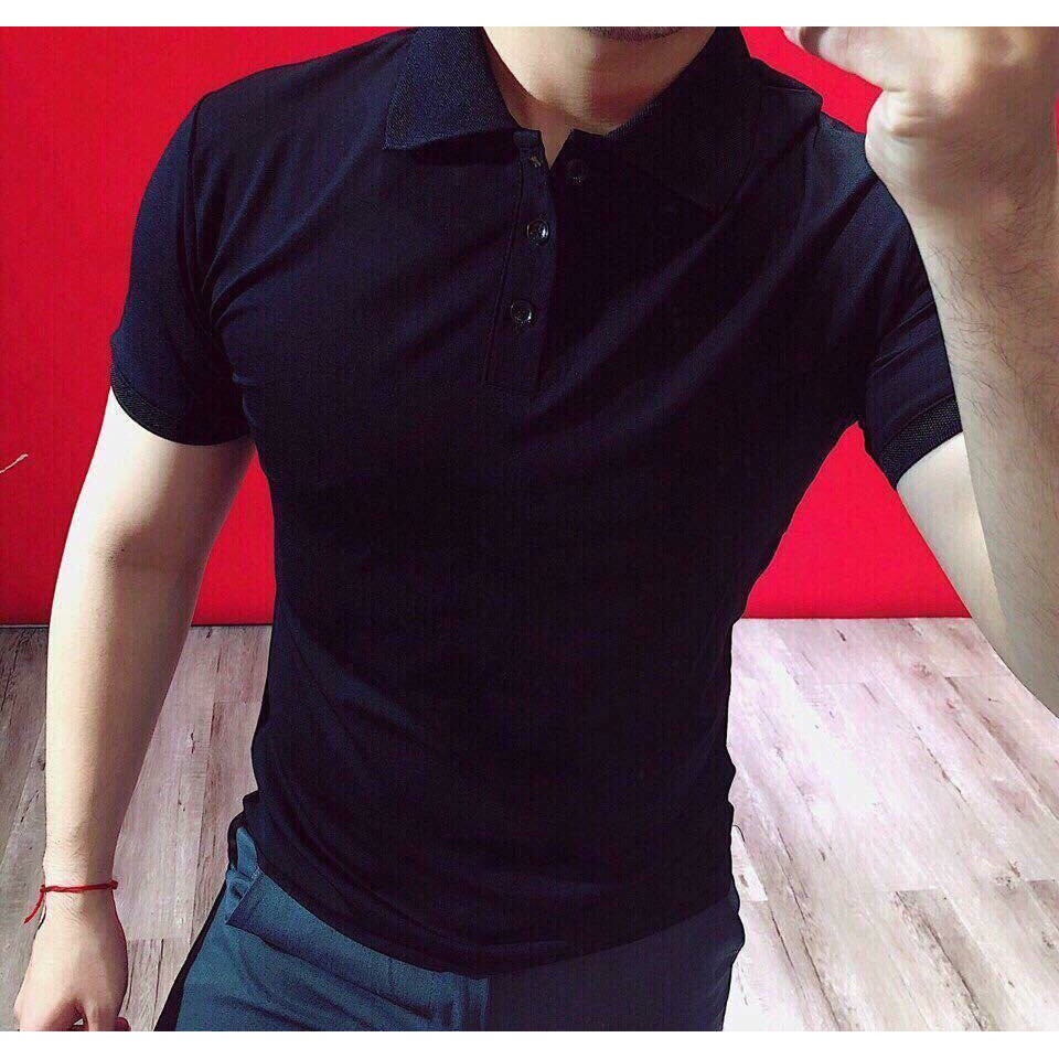 Áo thun nam polo tay ngắn vải trơn có cổ giá rẻ Áo Thun Nam Cổ Bẻ Ngắn Tay Trơn LAT005 | BigBuy360 - bigbuy360.vn