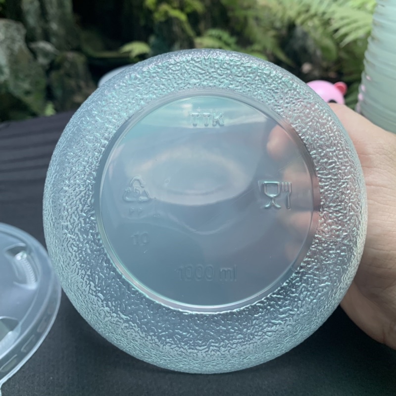 Tô nhựa đựng thực phẩm 1000ml, Tô + nắp,