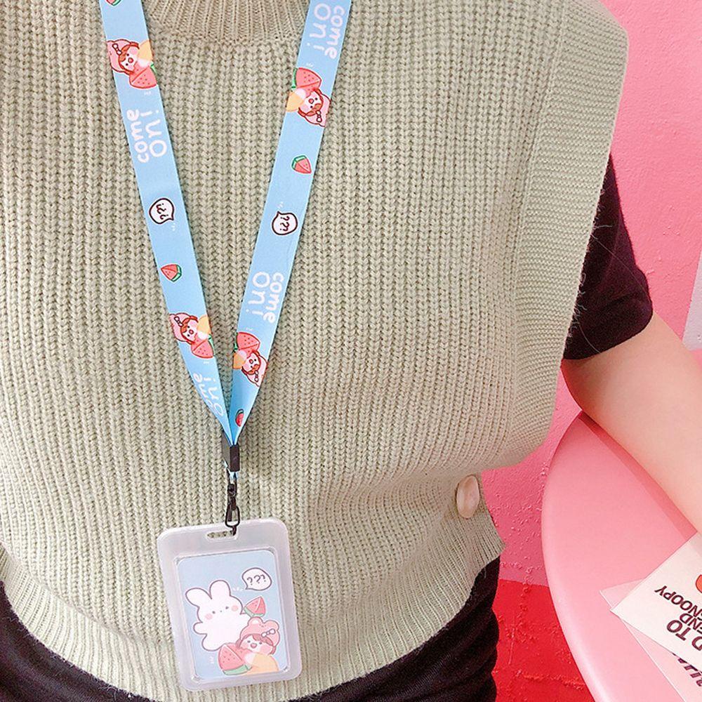 Lloyd Ốp Điện Thoại Đựng Thẻ Xe Buýt Hai Mặt Có Dây Đeo Cổ Nhỏ Gọn Dành Cho Bạn Nữ