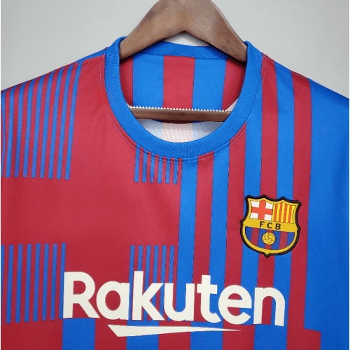 Bộ quần áo bóng đá CLB Barcelona đỏ xanh thun lạnh đẹp mê li