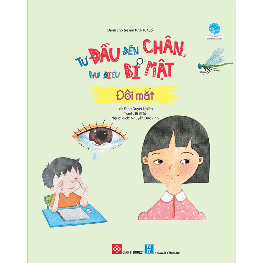 Sách - Từ đầu đến chân, bao điều bí mật - Đôi mắt