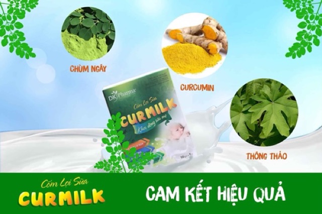 Cốm Lợi Sữa Curmilk - Cam Kết Hiệu Quả