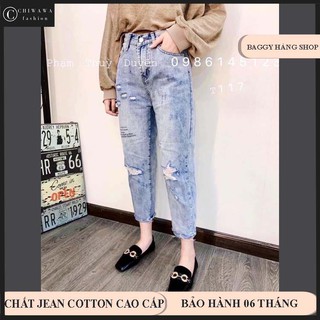QUẦN BAGGY JEAN LƯNG THUN XINH ĐẸP BTA06 - MUA NGAY