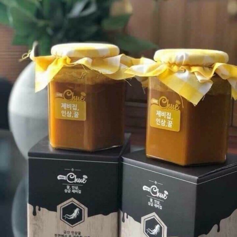 Sâm Nghệ Mật Ong & Saffron Mama Chue 500ml Hàn Quốc.