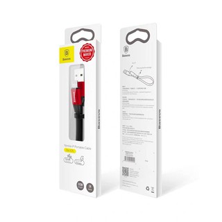 Cáp sạc ngắn 2 trong 1 Baseus lightning/ Micro USB