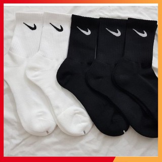  Tất cổ cao - SET 5 đôi⚠️ KHÓ BAI DÃO ⚠️ Tất Nike dệt kim ️⛸️ Tất thể thao thời trang cao cấp 