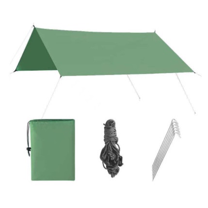 TẤM TĂNG LỀU CHE NẮNG CHE MƯA CHỐNG TIA CỰC TÍM 3M-3M