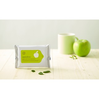 🌻 🌻  Khăn ướt tẩy  trang Innisfree Apple Seed Cleansing Tissue 🌻 🌻
