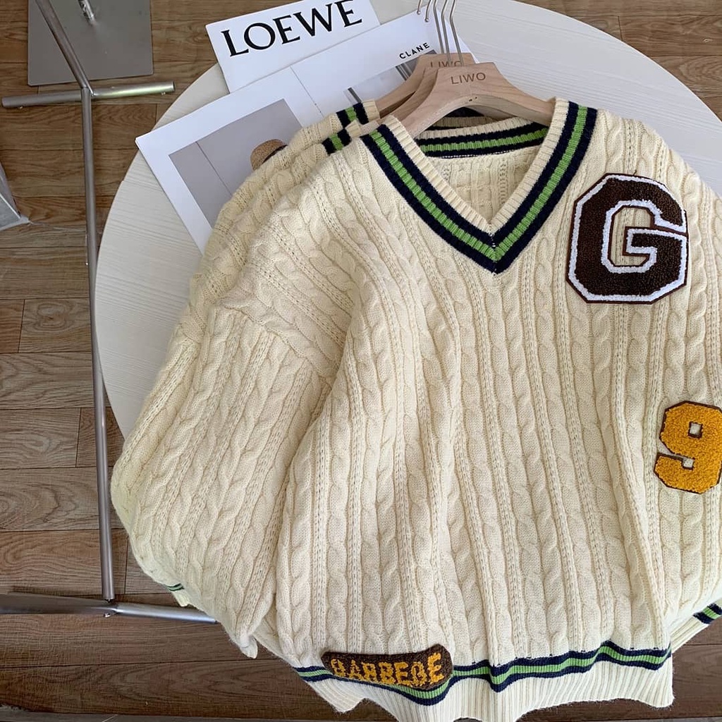 Áo Len Dáng Gile Dài  Học Sinh Thờii Trang Dành Cho Nam Nữ