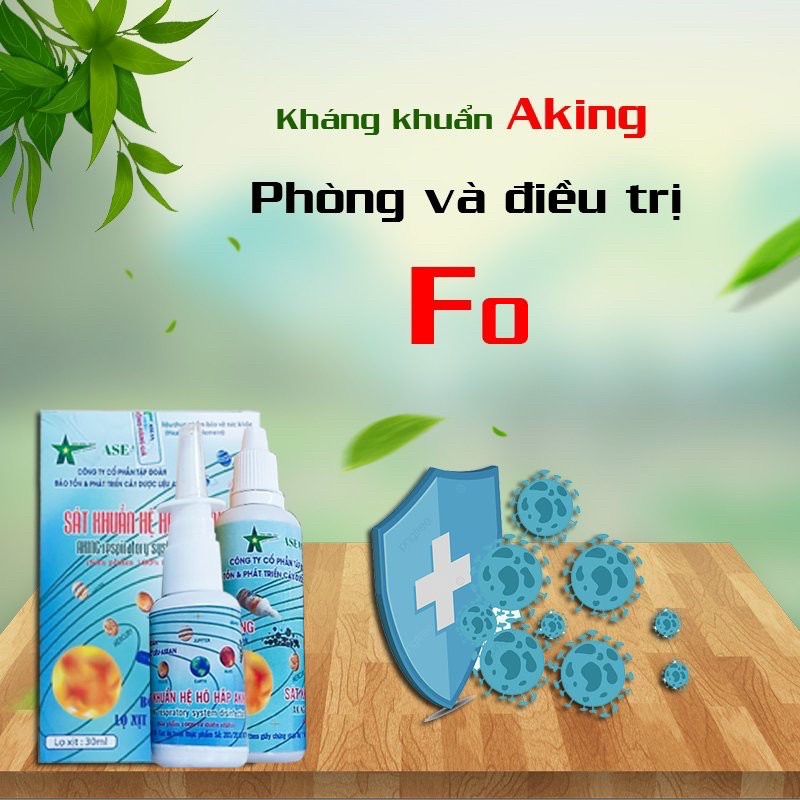 Bộ sát khuẩn hệ hô hấp Aking