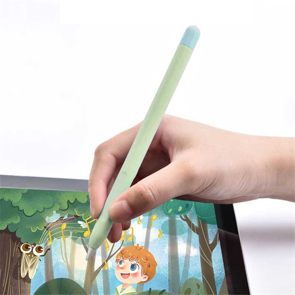 Vỏ Silicone Bảo Vệ Bút Cảm Ứng Cho Apple Pencil Thế Hệ 1 / 2