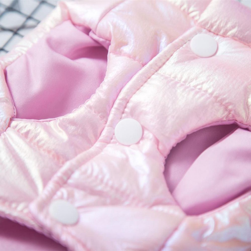 AARON1 Áo khoác giữ ấm mùa đông chống thấm nước cho chó Chihua chó Bulldog cỡ lớn nhiều màu sắc