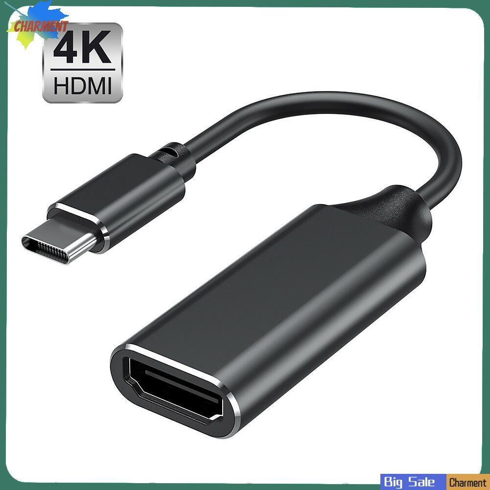 Bộ Chuyển Đổi Usb-C Hub Type-C Sang Hdmi Hd Tv Usb 3.1 4k Cho Pc / Laptop