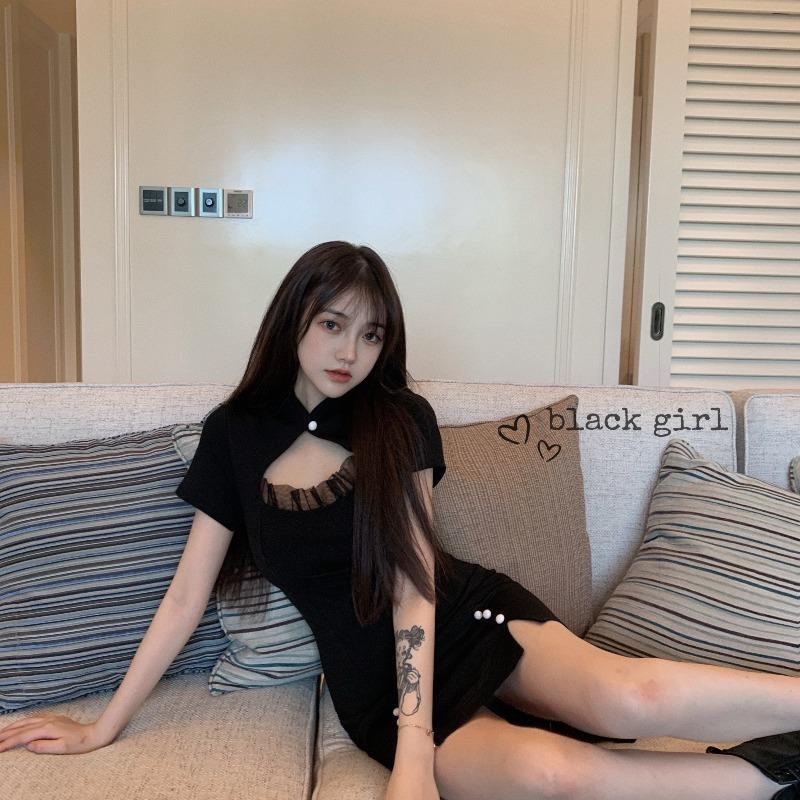 Đầm Ngắn Tay Thời Trang Nữ Quyến Rũ