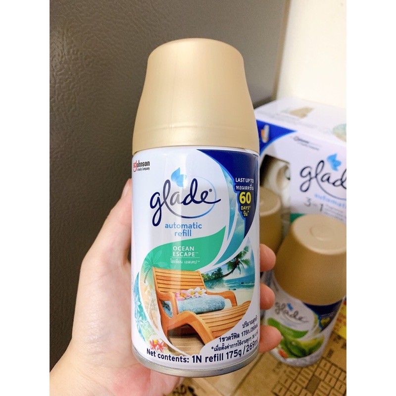 Lõi ( Bình ) xịt thơm phòng tự động Glade 175g/269ml