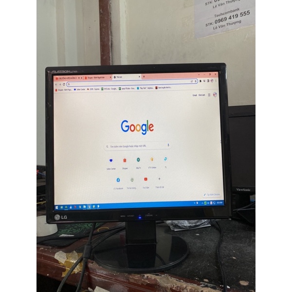 Màn LG 17inch cũ nguyên team sài cực bền