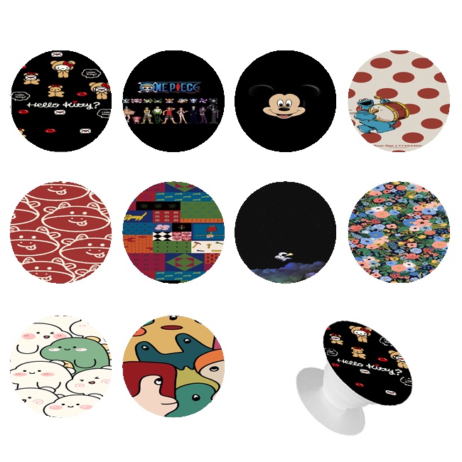 Ốp Điện Thoại Hình Hoạt Hình Có Dây Đeo Đệm Đỡ Cho Samsung Galaxy A90