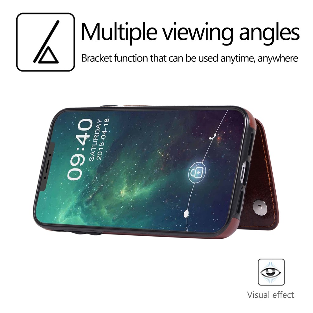 Bao da điện thoại lót silicon hai lớp cho IPHONE 13 11 PRO MAX 11 PRO 11 XS MAX XR XS