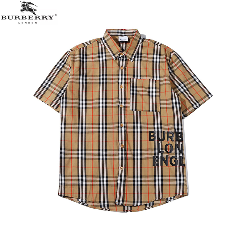 Áo Thun Tay Ngắn Burberry N07 # Thiết Kế Sang Trọng Cho Cặp Đôi