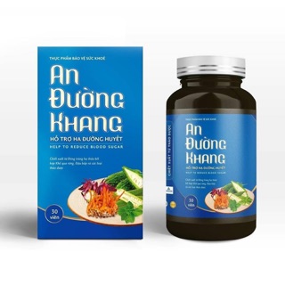 Tpbvsk An Đường Khang hỗ trợ hạ đường huyết