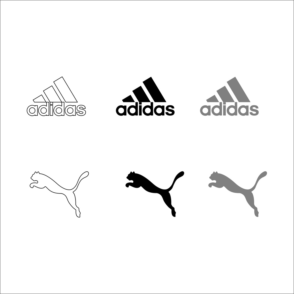Hình ủi , hình ép nhiệt - Logo Adidass - Fuma in logo ngực
