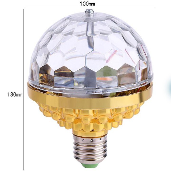 Đèn led xoay 360 độ với 6 màu sắc mang lại 1 không gian rực rỡ, lung linh huyền ảo cho ngôi nhà của bạn, đèn phòng bay