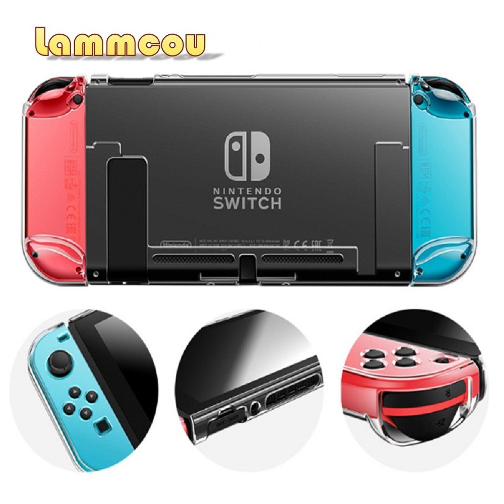 Ốp bảo vệ Lammcou trong suốt cho Nintendo Switch