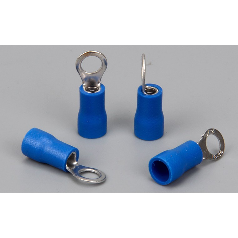 Đầu cos tròn RV phủ nhựa - Túi 100 Cái