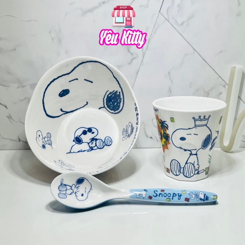 TÔ MUỖNG CHÓ SNOOPY