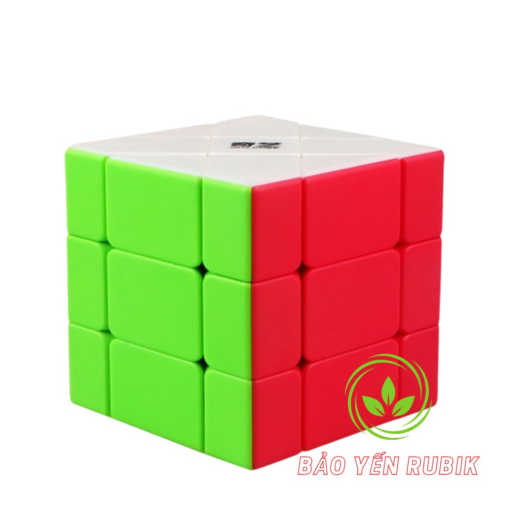 Rubik Biến Thể Rubik Fisher Cube QiYi Stickerless Rubik Biến Thể Giá Rẻ Rubic