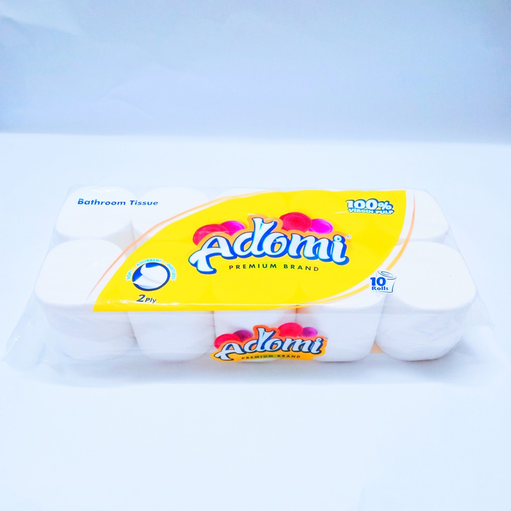 Giấy vệ sinh không lõi cao cấp ADOMI tiêu chuẩn xuất khẩu Châu Âu