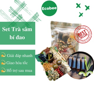 Trà Sâm Bí Đao Hạt Chia Set 13 Vị Thanh Nhiệt, Ecobee - Kèm Cách Nấu