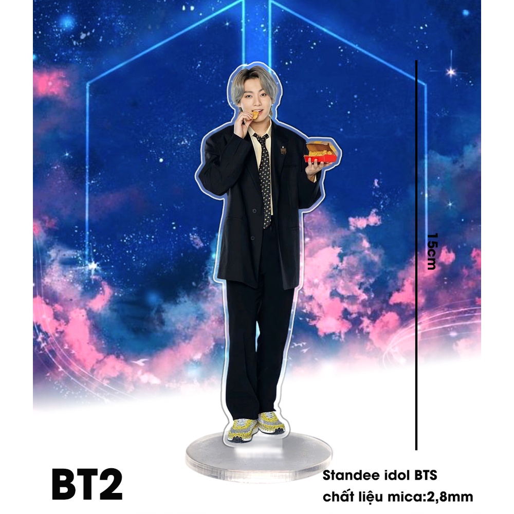 Standee BTS dễ thương không chịu nổi