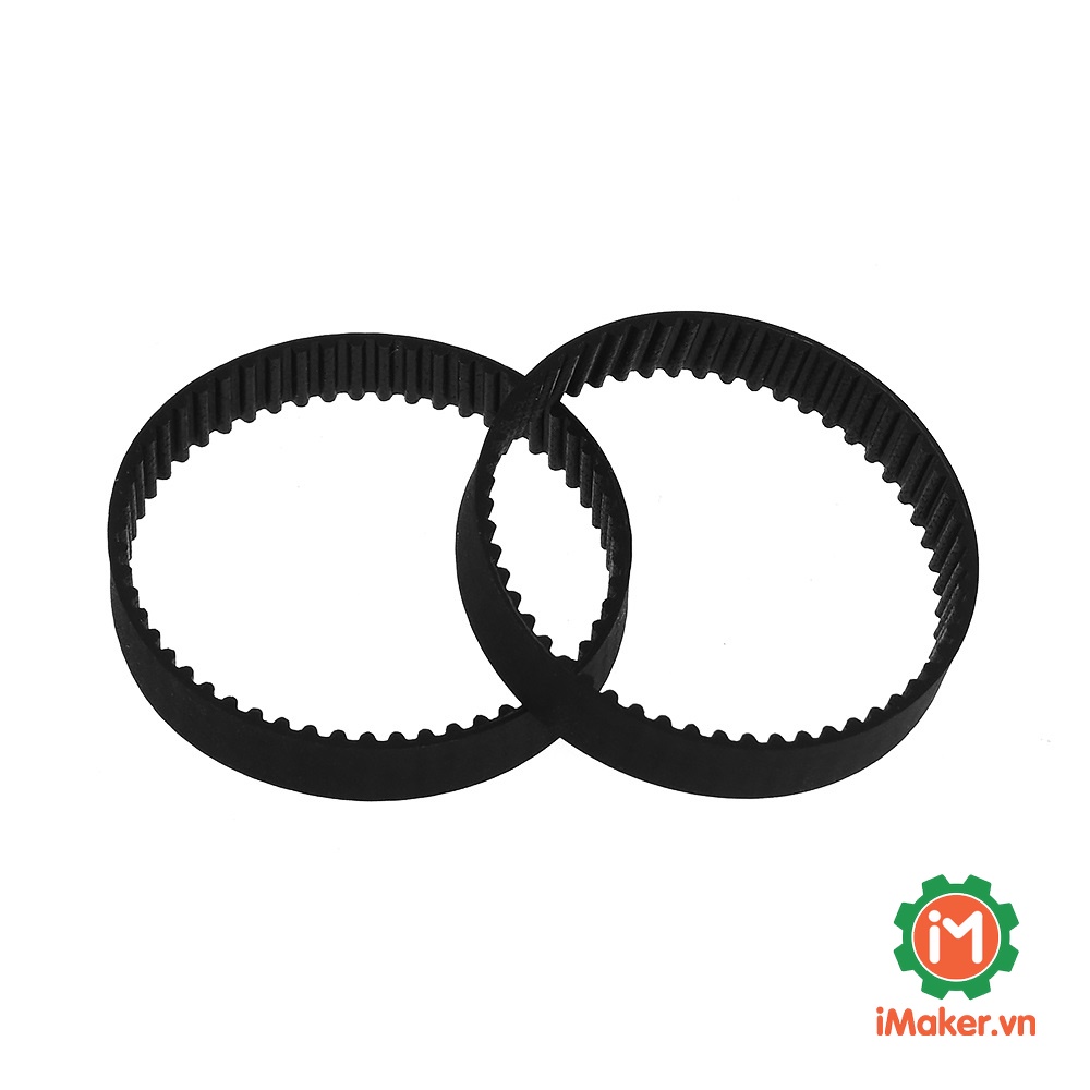 Đai Gt2  Vòng, Vòng Đai Gt2, Dây Đai Curoa Vòng Nhiều Kích Thước Dùng Cho Puly Gt2, Dây Đai Vòng Kín 100- 1000Mm