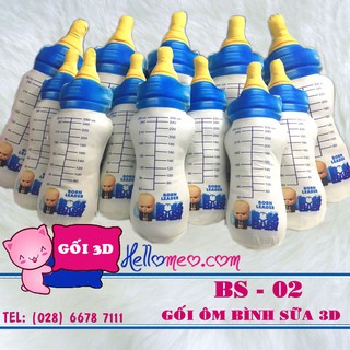 Gối Ôm Bình Sữa 3D (60cm)