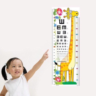 Decal dán tường đo chiều cao cho bé yêu