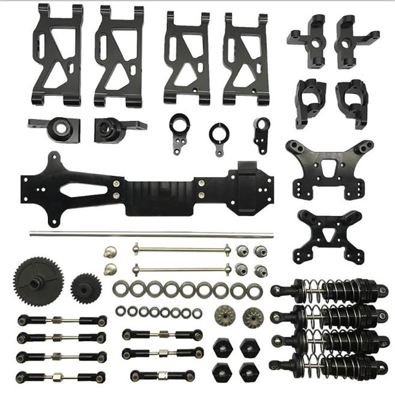 Wltoys Đồ Chơi Xe Hơi wltoys Độc Đáo Sáng Tạo 144001 Bộ Phụ Kiện Kim Loại Nâng Cấp Cho Xe Hơi Điều Khiển Từ Xa 1: 14