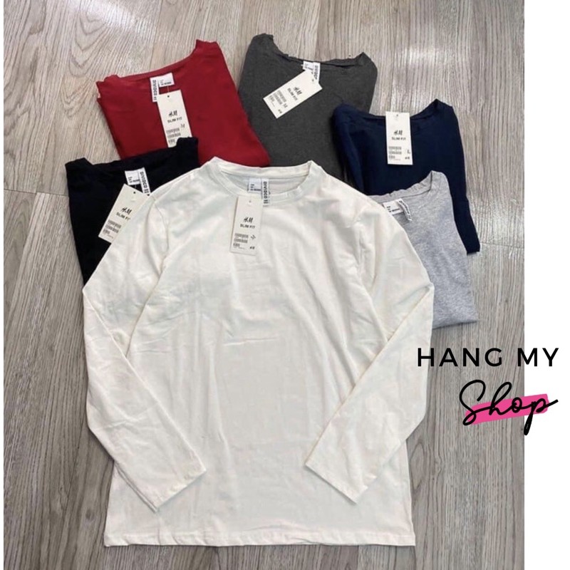 ÁO THUN NAM DÀI TAY CHẤT COTTON MỀM MÁT | BigBuy360 - bigbuy360.vn