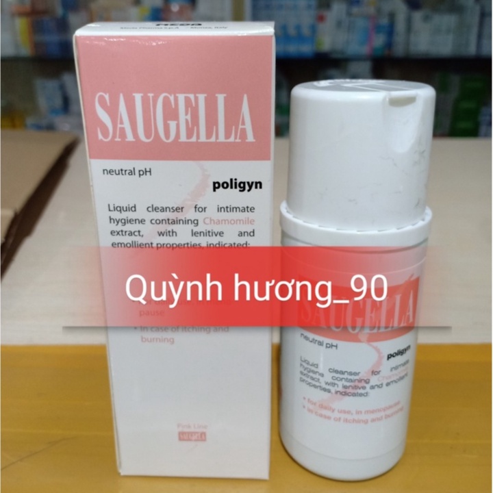 Dung dịch vệ sinh cao cấp SAUGELLA dịu nhẹ