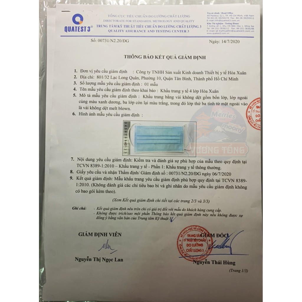 Khẩu trang 4 lớp xuất khẩu Nearco-HX MAHOMAPRO Hàng Công Ty Chính Hãng Hộp 50 Cái | BigBuy360 - bigbuy360.vn