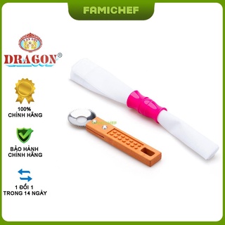 Bộ 2 dụng cụ nạo dừa và túi lọc nước cốt dừa Dragon D025
