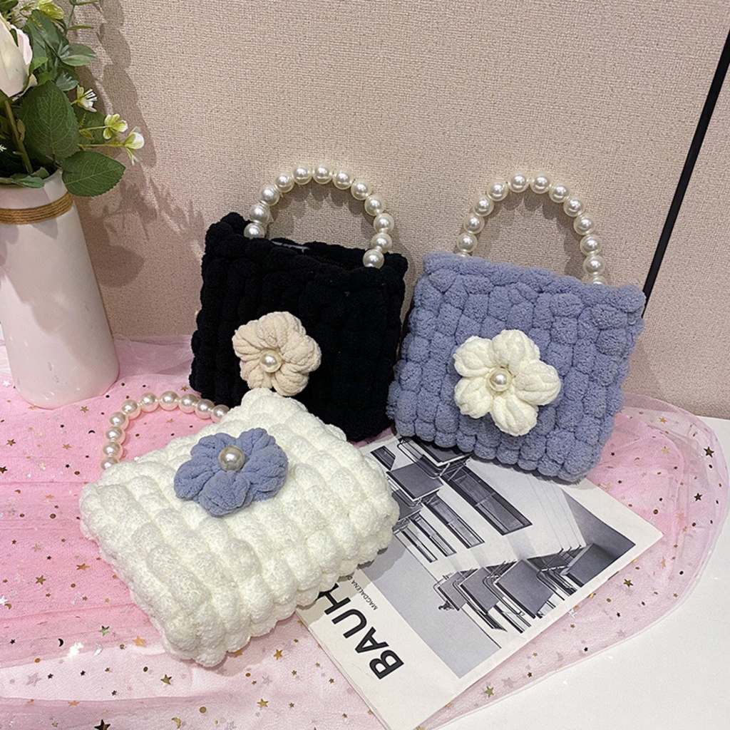 Túi Len Tự Đan, Túi Xách Handmade_ Phụ Kiện Đan Túi