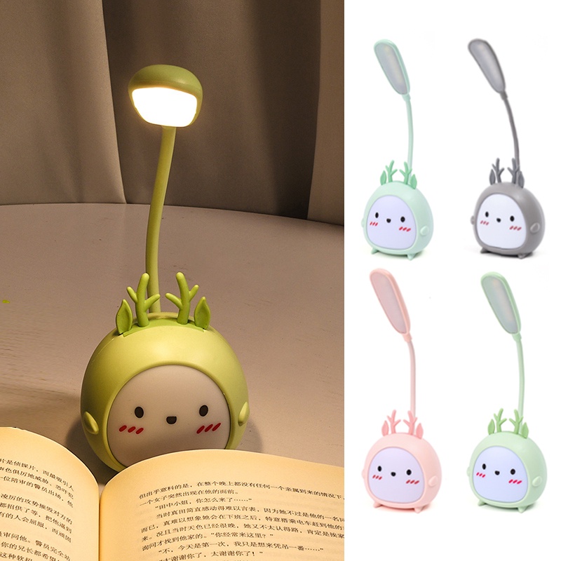 Đèn LED Để Bàn Hình Hoạt Hình Bảo Vệ Mắt Dễ Thương